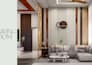 design bedroom, living room, kitchen and 3d realistic render